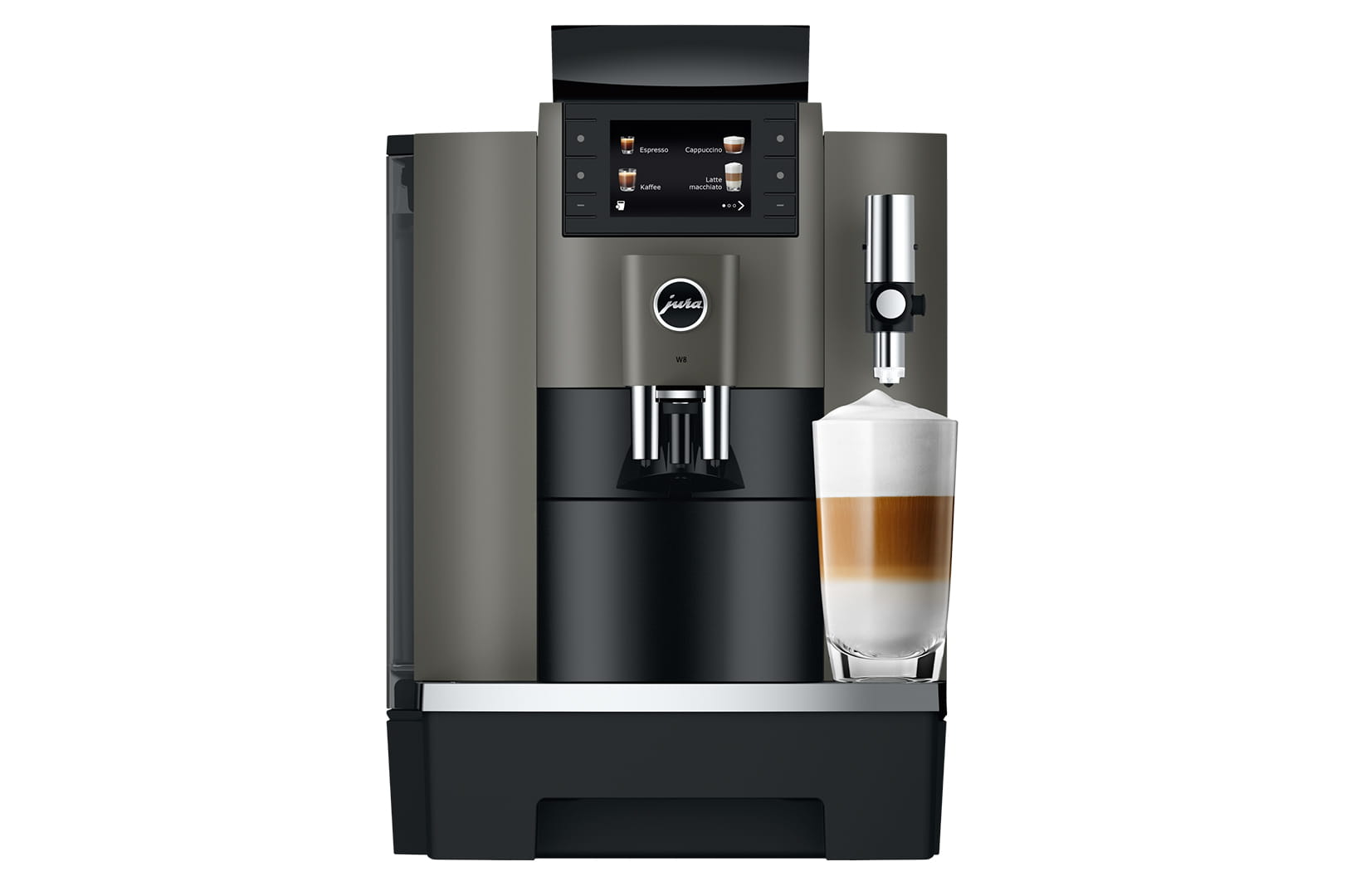 Review JURA W8: melkdranken op een smal aanrecht