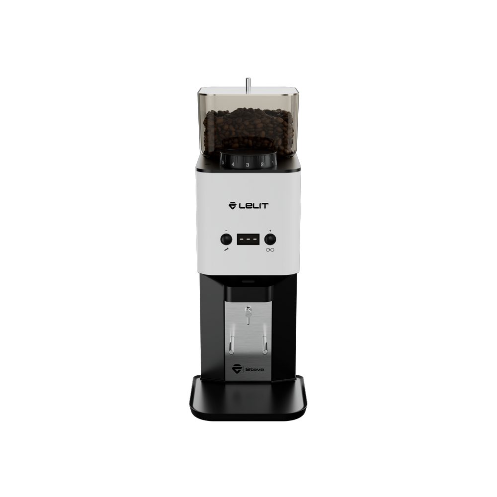 Lelit Steve grinder in white