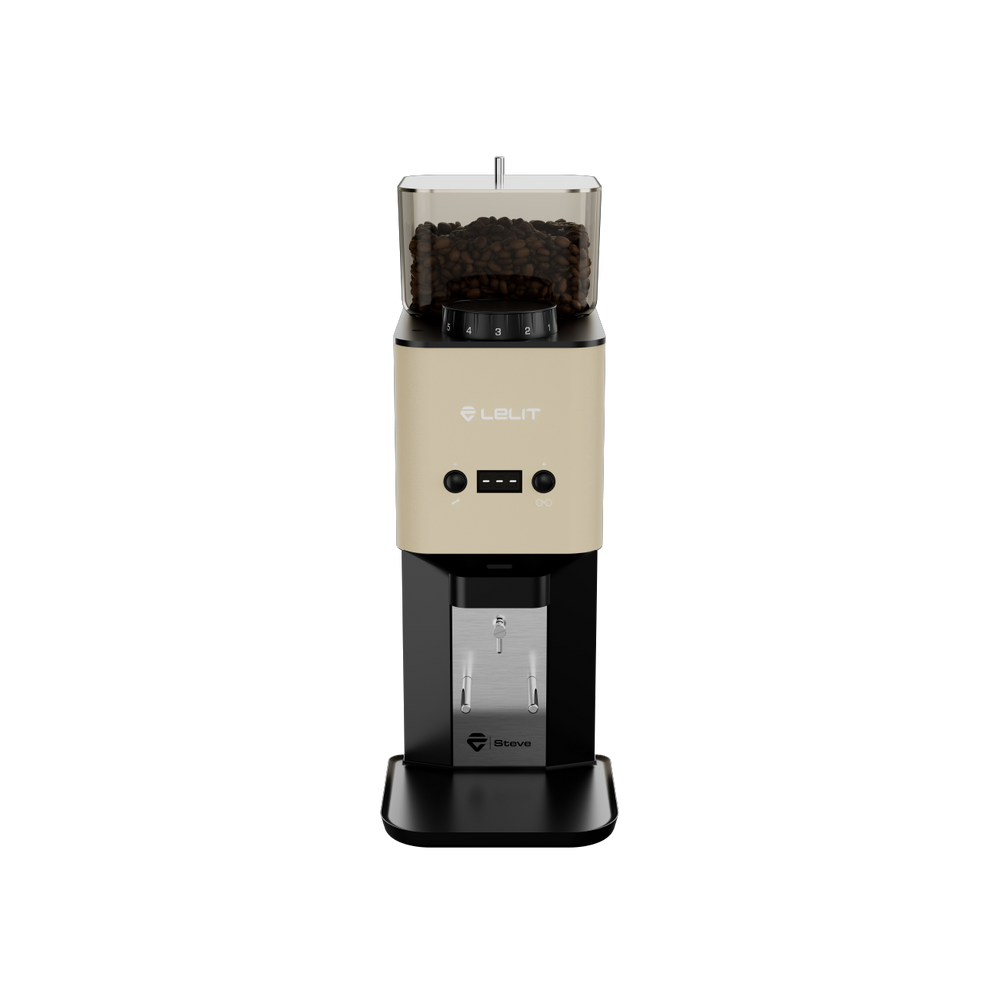 Lelit Steve grinder in gold