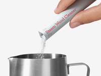 Sachets Sage the Steam Wand Cleaner avec une machine espresso Sage