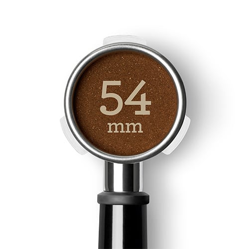 Sage the Dosing Funnel sur un porte-filtre de 54 mm
