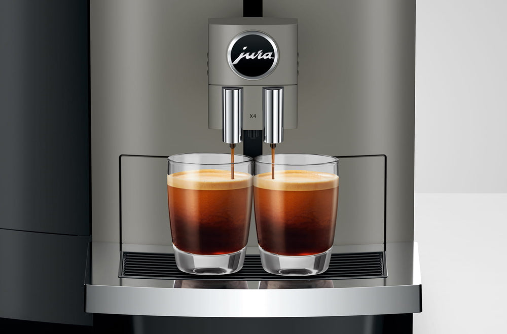 JURA X4 Dark Inox (EA) with free coffee worth €65