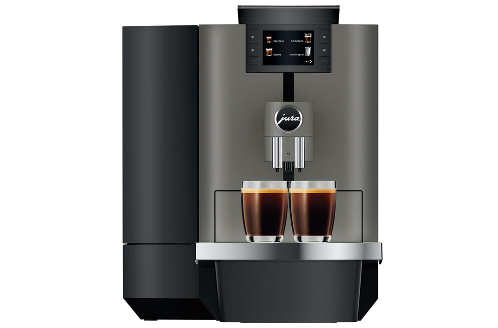 JURA X4 Dark Inox (EA) with free coffee worth €65