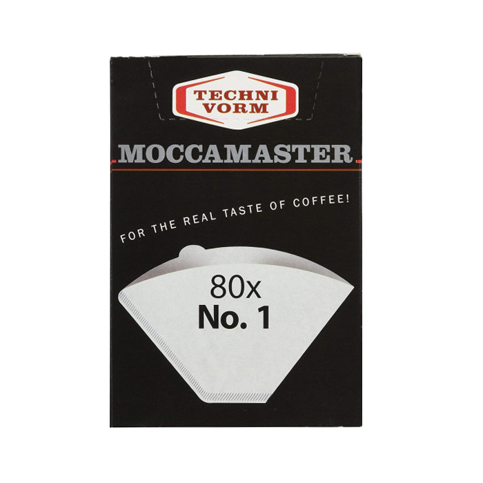 Moccamaster Paper Filters #1 (80 pcs, Cup-One)