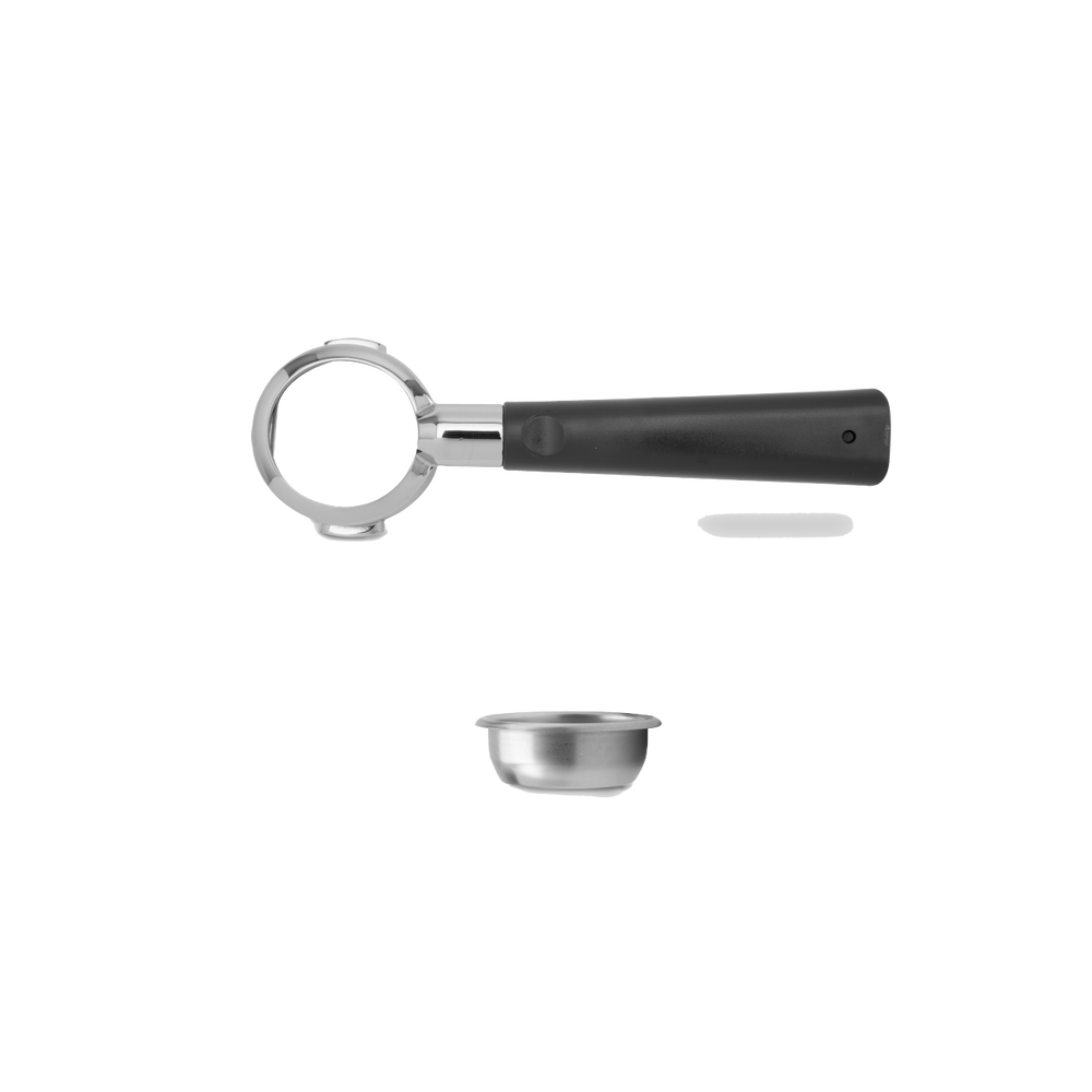 Lelit57 Portafilter – 57 mm – Bottomless, design handle