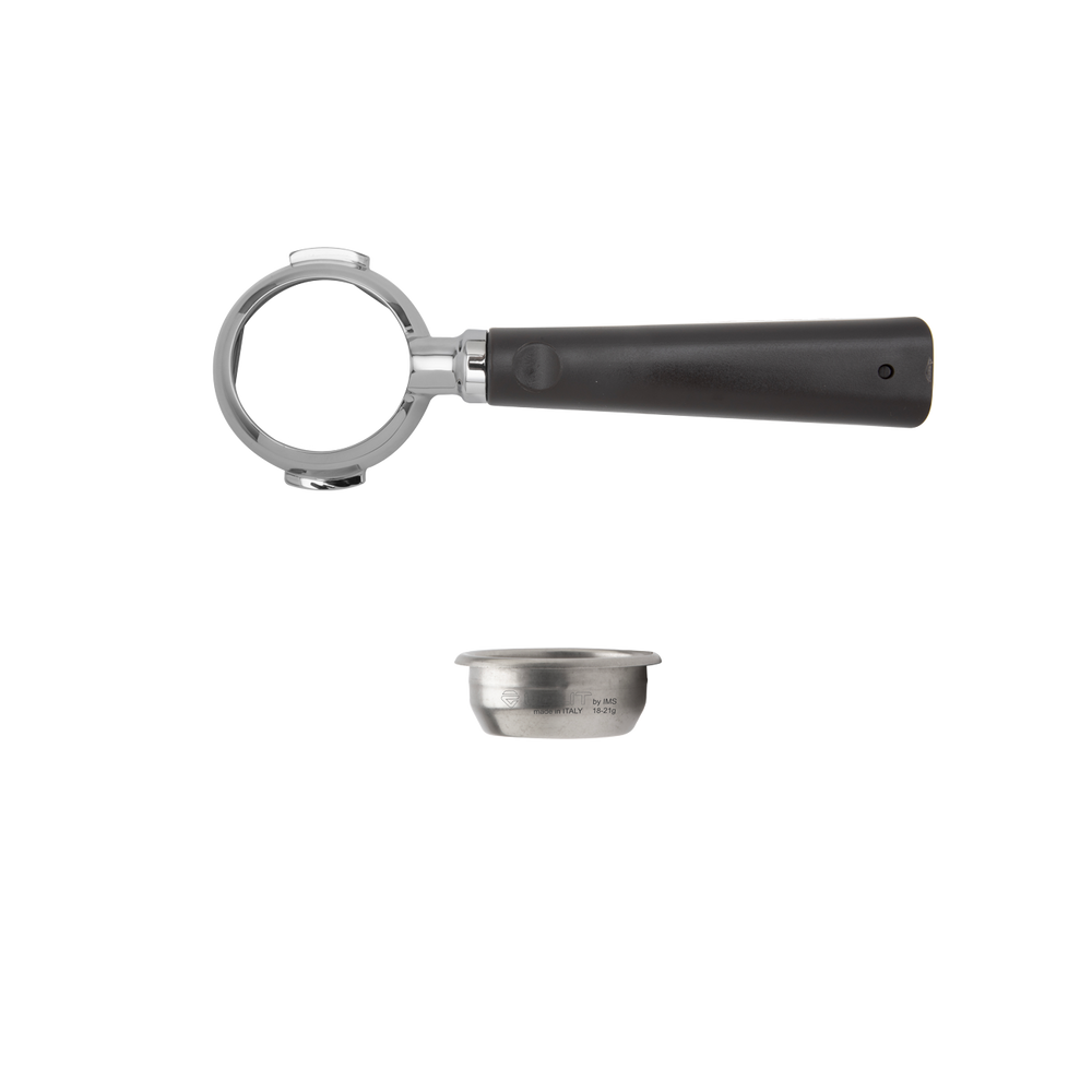 Lelit58 Bottomless Portafilter – 58 mm – Design handle