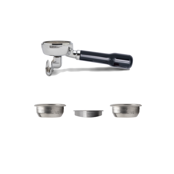 Lelit58 Portafilter – 58 mm with Spouts – 1-way, high