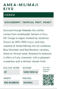Congo Amka Mlimaji info cards 50pcs
