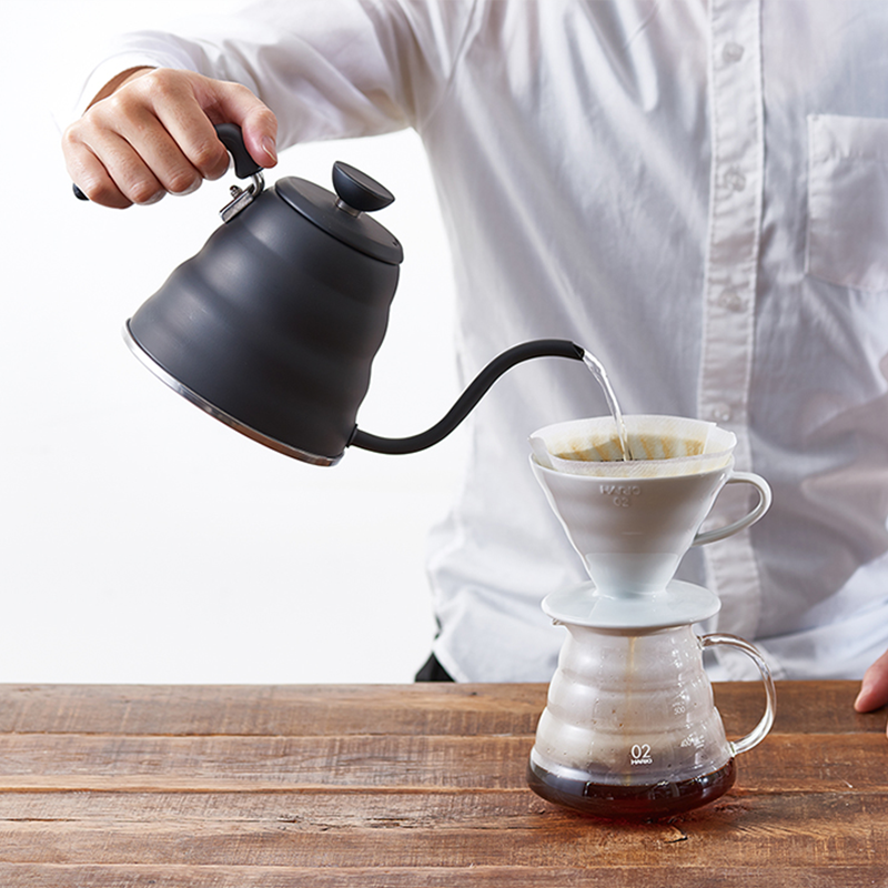 Bouilloire Hario V60 Buono noir mat