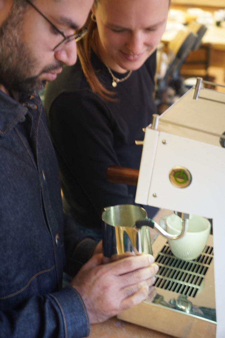 Leer koffie. Bouw skills op. Word (professioneel) barista.