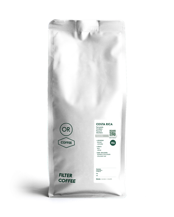 Costa Rica Fernando Cordero - Anaeobic specialty coffee for filter - 250g