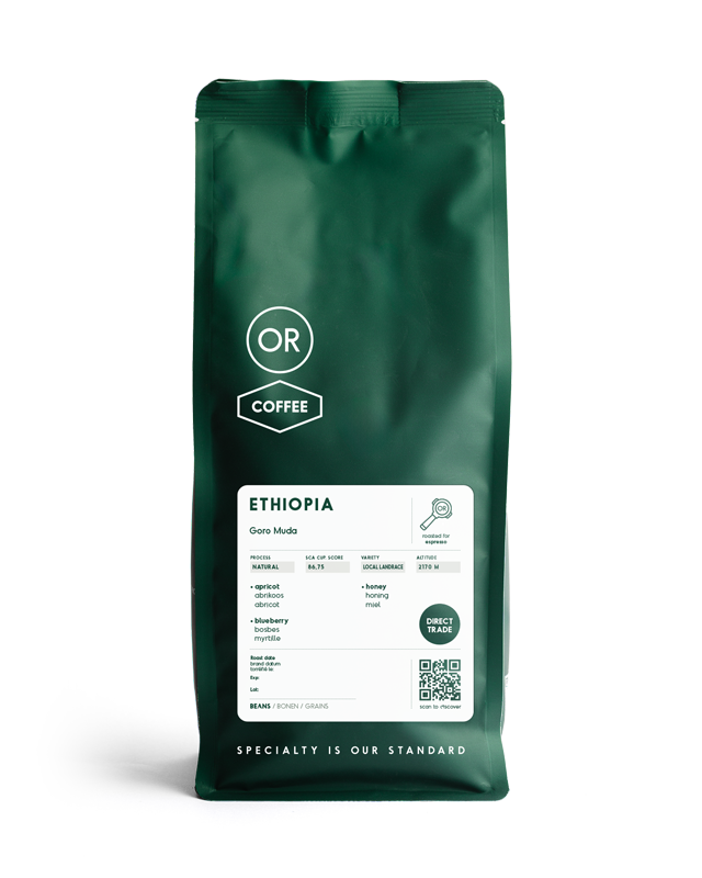 Ethiopië Goro Muda - Natural